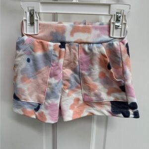 Jessica Simpson 12M Girls Tie Dye Soft Shorts with Pockets